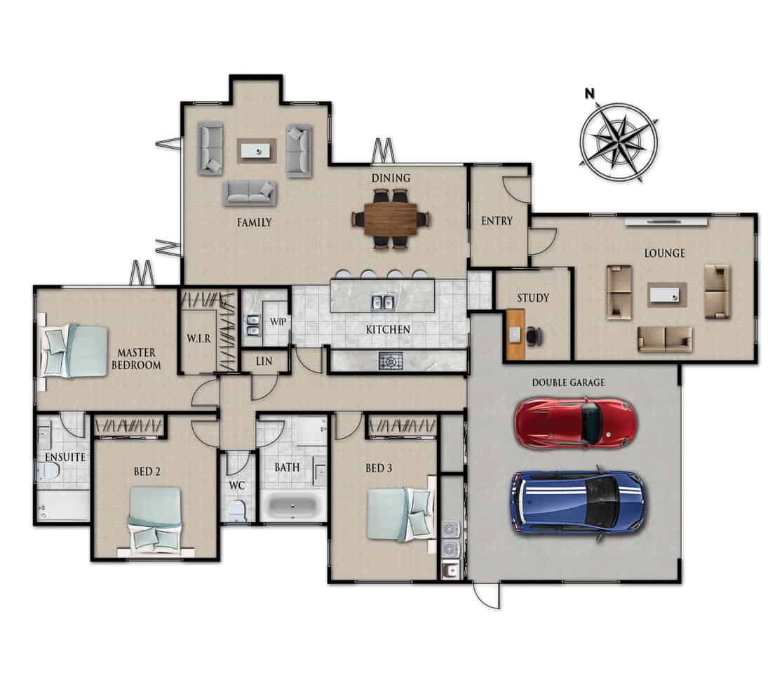 Fowler Homes Home Builder New Zealand - Favourites Plans Range - Waitoki