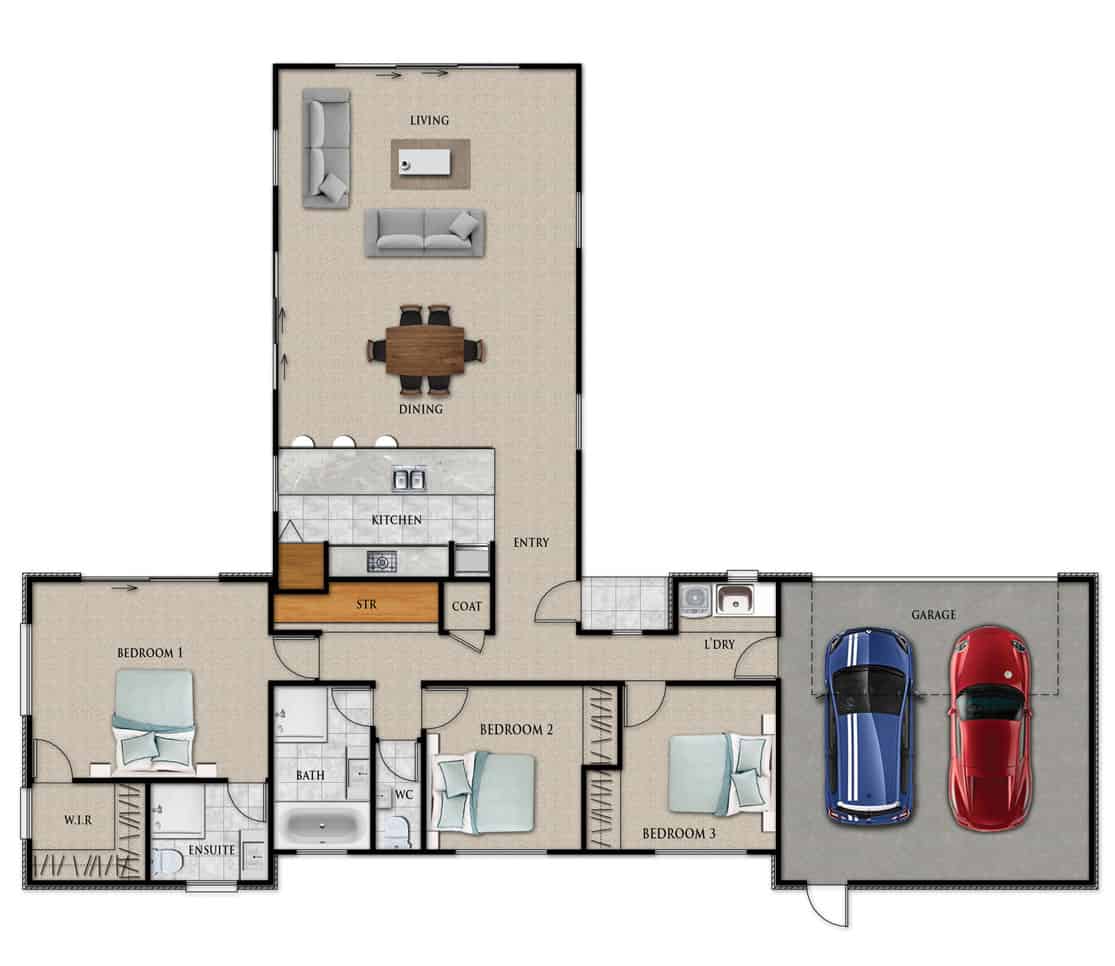 Fowler Homes Home Builder New Zealand - Favourites Plans Range - Kawarau