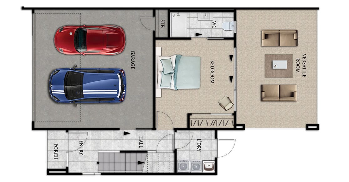 Fowler Homes Home Builder New Zealand - Favourites Plans Range - Manuka 2