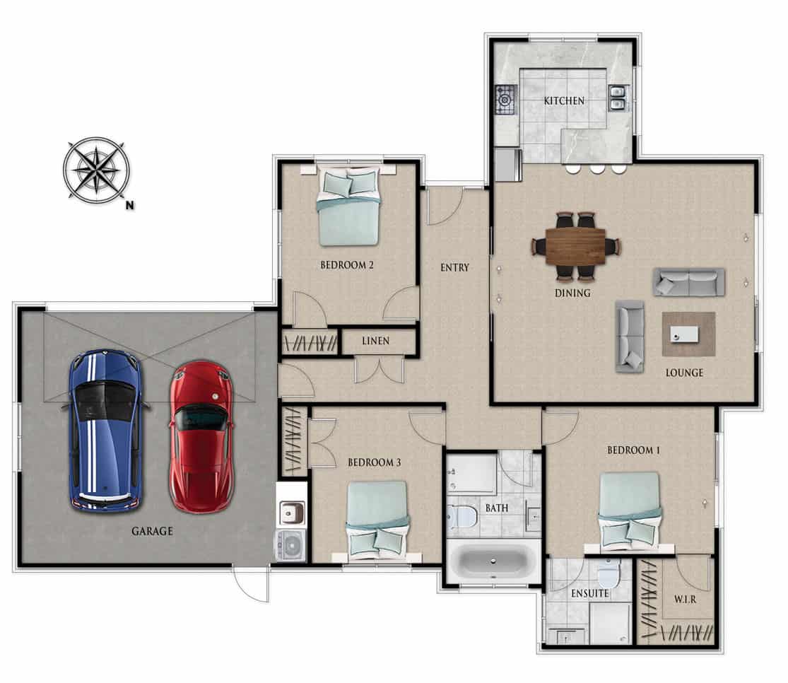 Fowler Homes Home Builder New Zealand - Favourites Plans Range - Milson