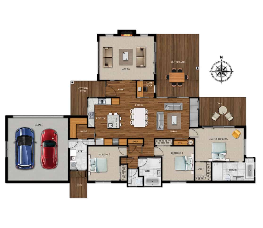Fowler Homes Home Builder New Zealand - Favourites Plans Range - Pyes Pa