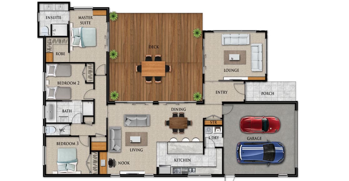 Fowler Homes Home Builder New Zealand - Favourites Plans Range - Te Ranga