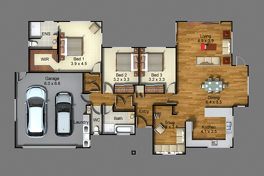 Vucetich Floorplan F