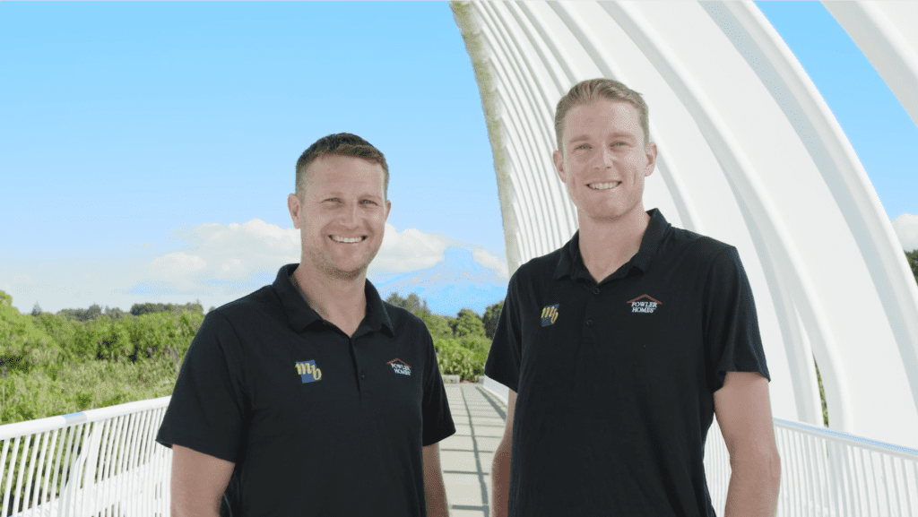 Jason & Tony from Fowler Homes New Plymouth