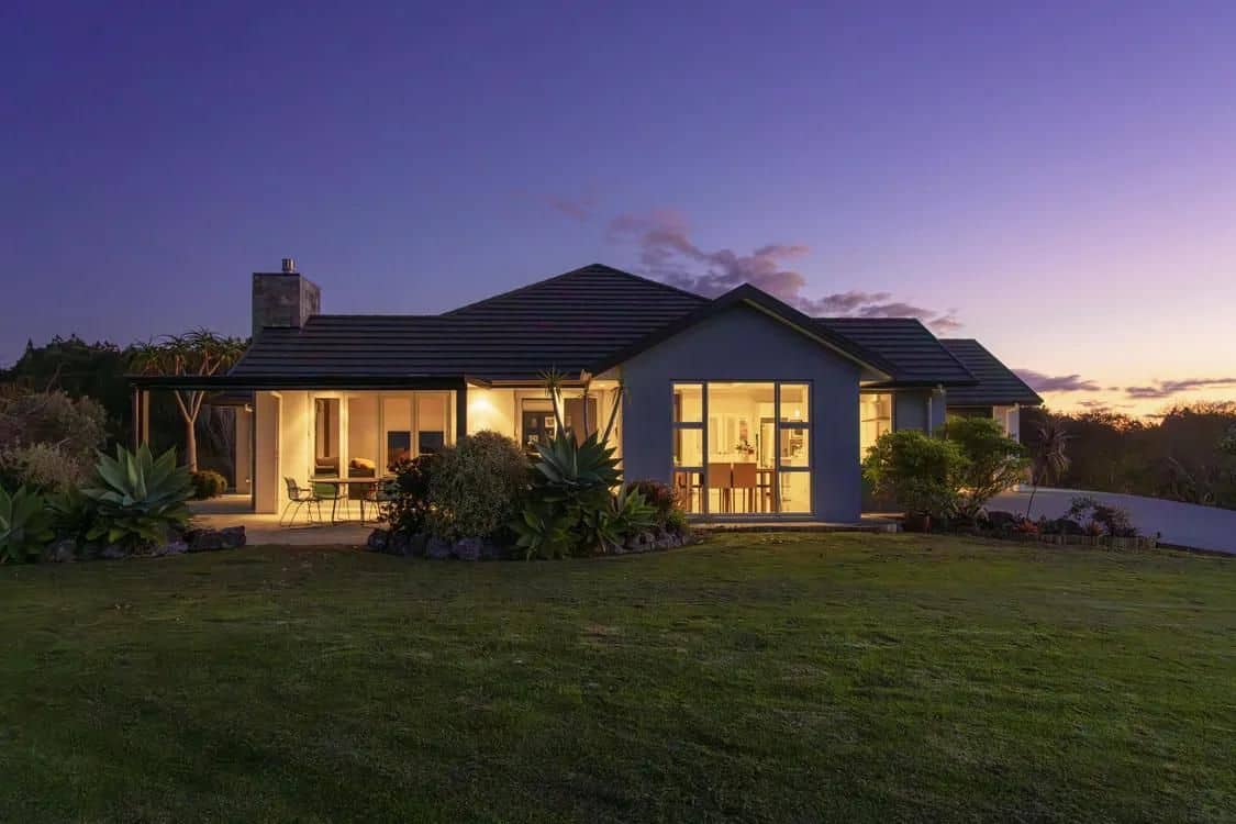 evening exterior 2 fowler homes northland