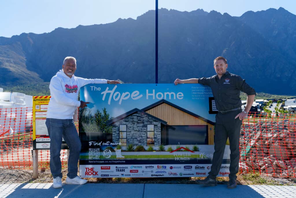 Fowler Homes Hope Home Mike King and Jason McGirr