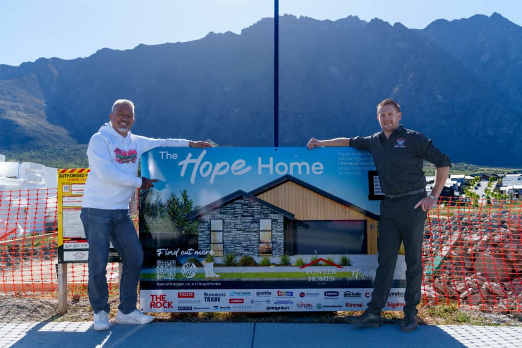 Fowler Homes Hope Home Mike King and Jason McGirr