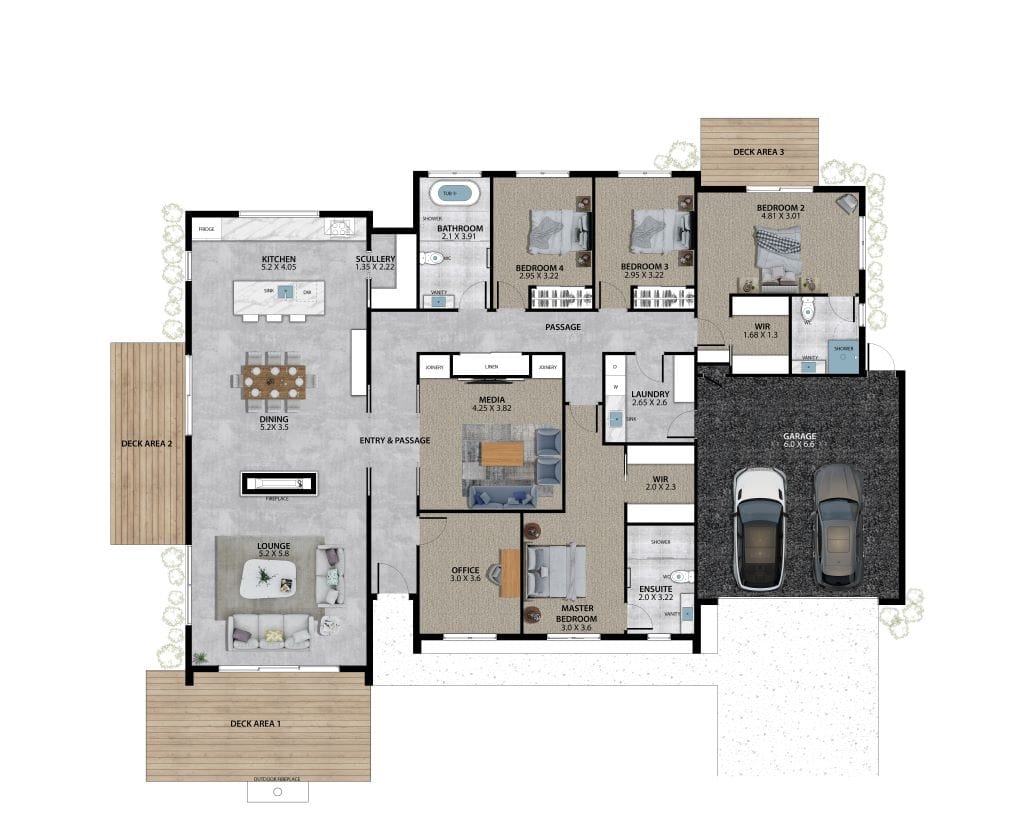 floor plan 28 cunningham turnkey package fowler homes queenstown