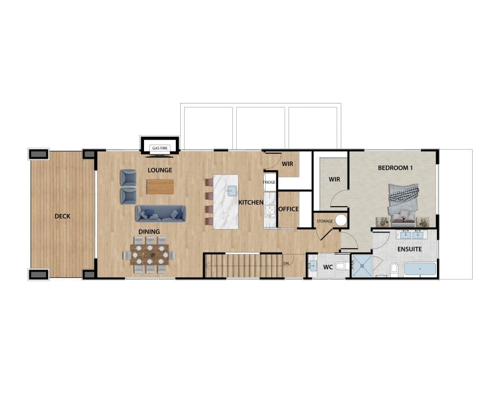 fowler homes lot 1,homestead bay road,jacks point first floor plan 1024