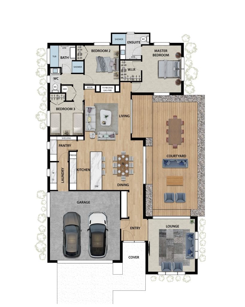 fowler homes lot 69 norfolk downs floor plan 01