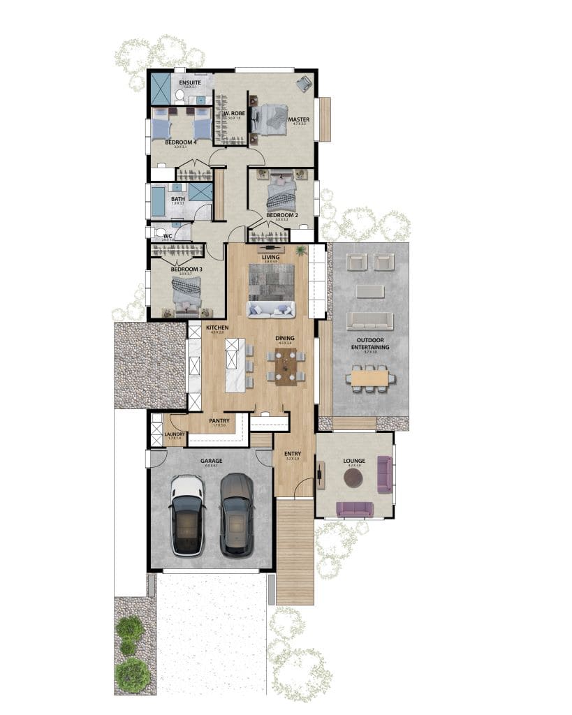 kereruu floor plan fowler homes 1024h