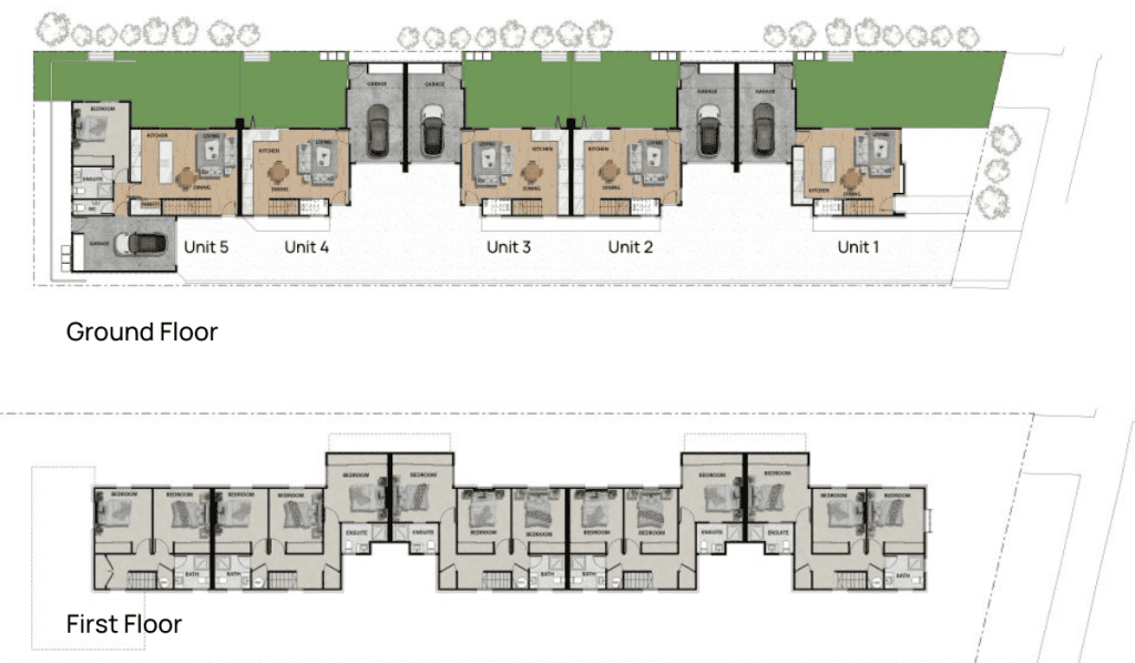 mc lean street townhouses floor plan
