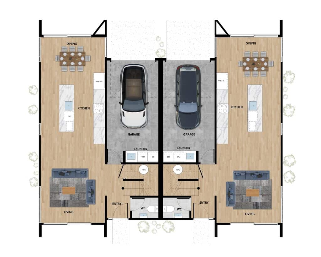 fowler homes halswell ground floor floorplan 1024w