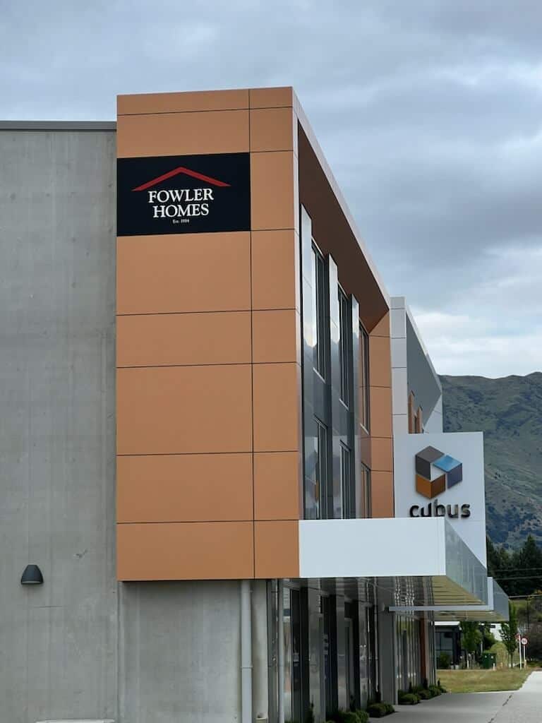 fowler homes wanaka cubus office location, three parks 0