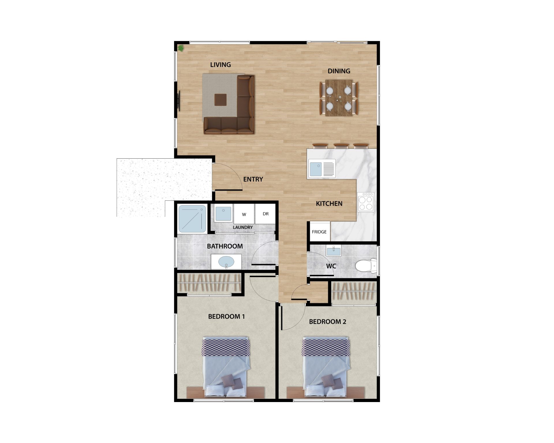 floor plan unit lot 9