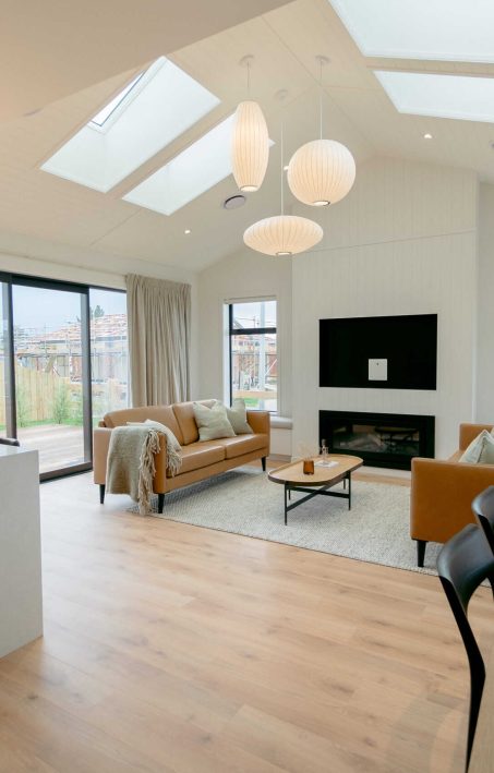 open plan kitchen living show home fowlerhomes